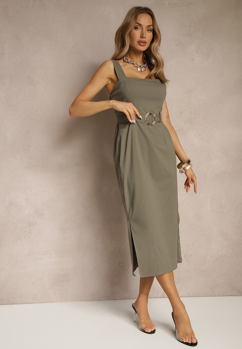 Rochie Mepona Verde închis 2