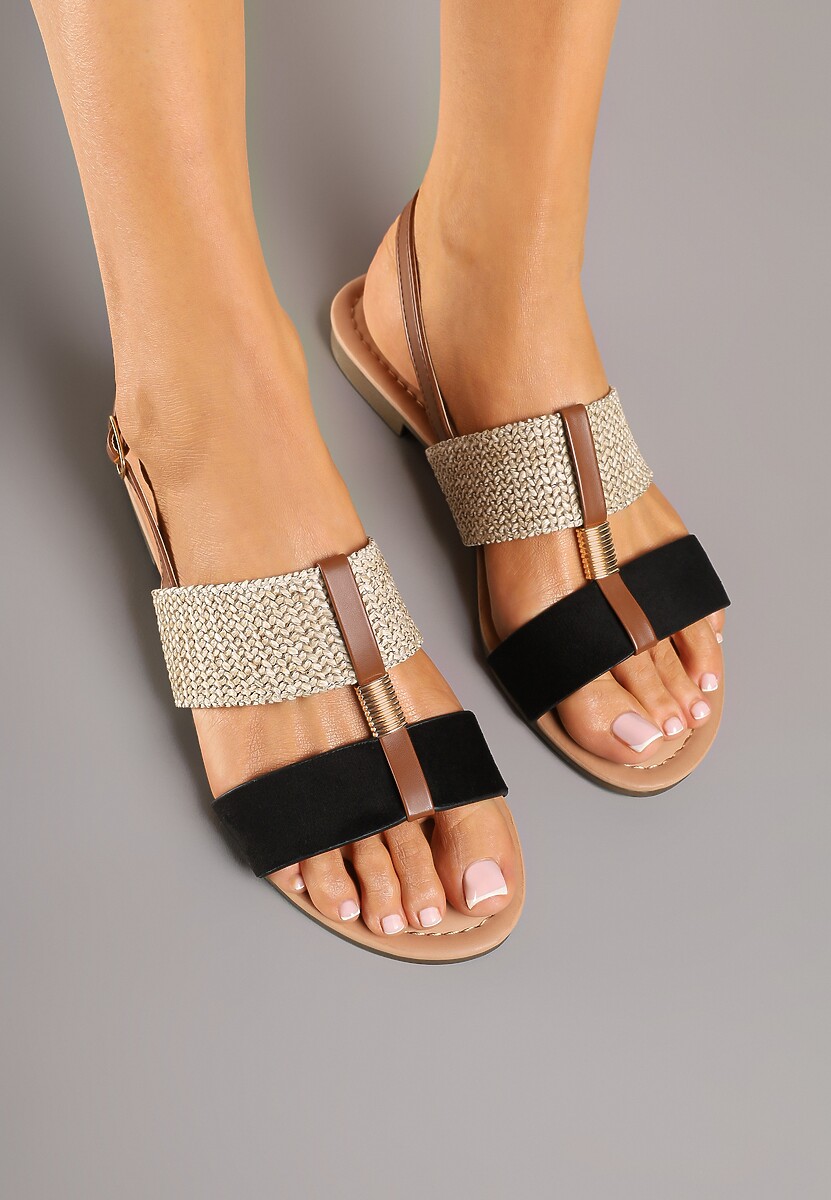 Sandale Mailles Negre 3