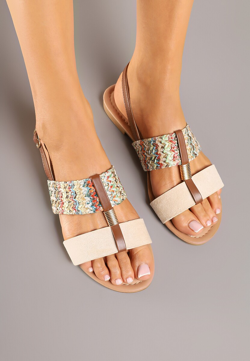 Sandale Mailles Bej 3