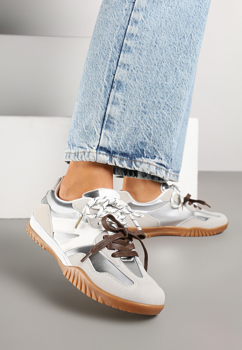Sneakers Nilaviela Argintii 1