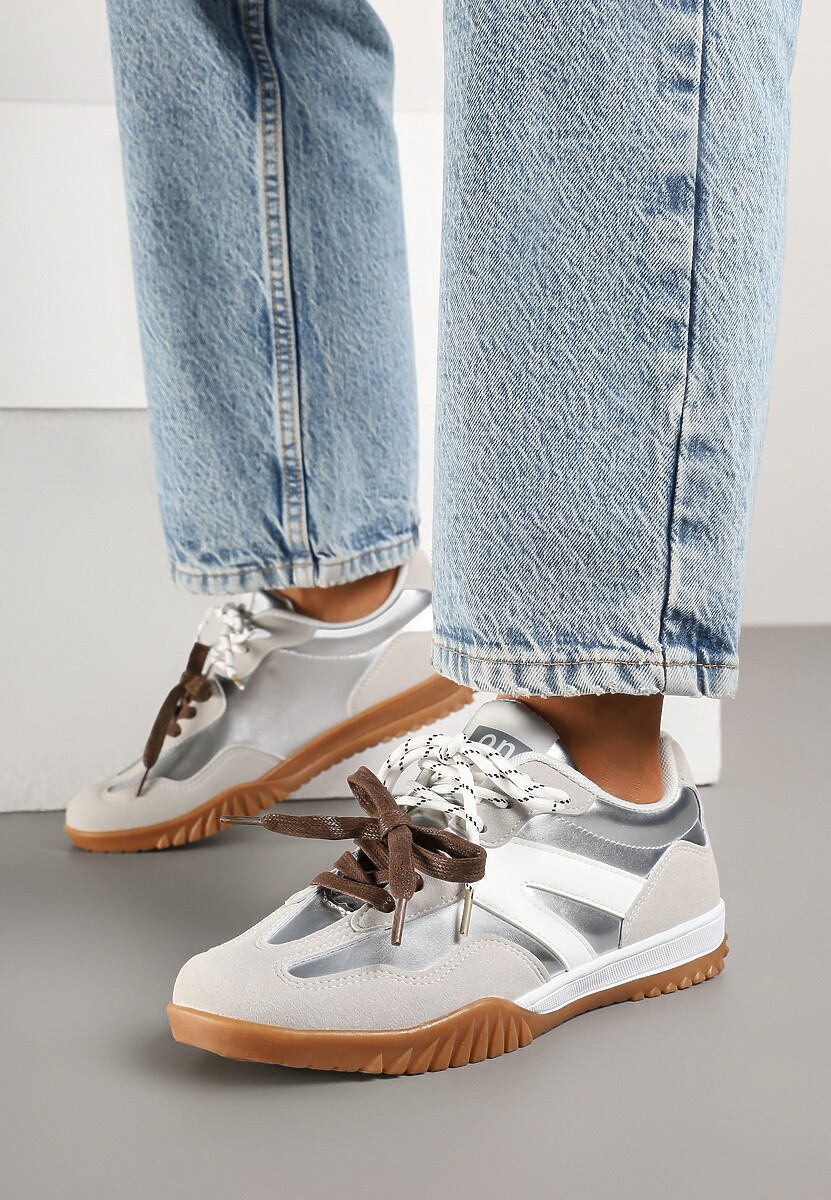 Sneakers Nilaviela Argintii 2