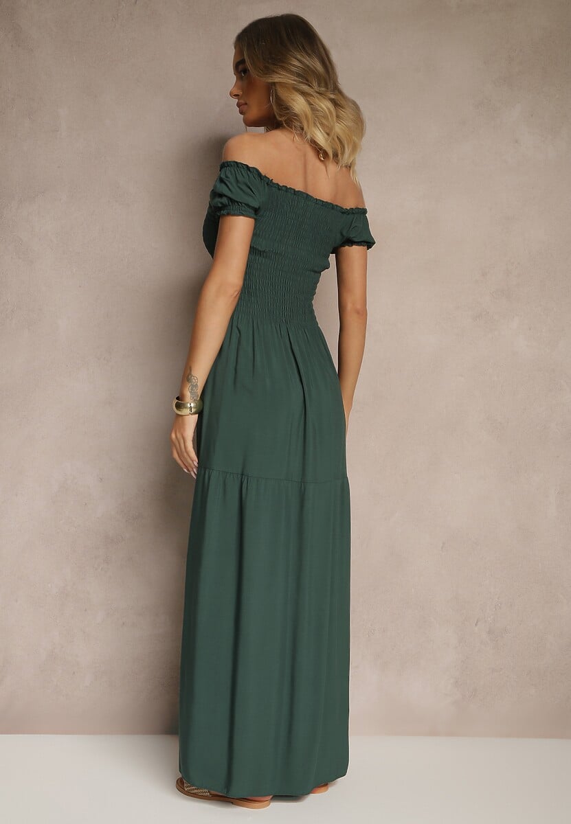 Rochie Jenalena Verde închis 3