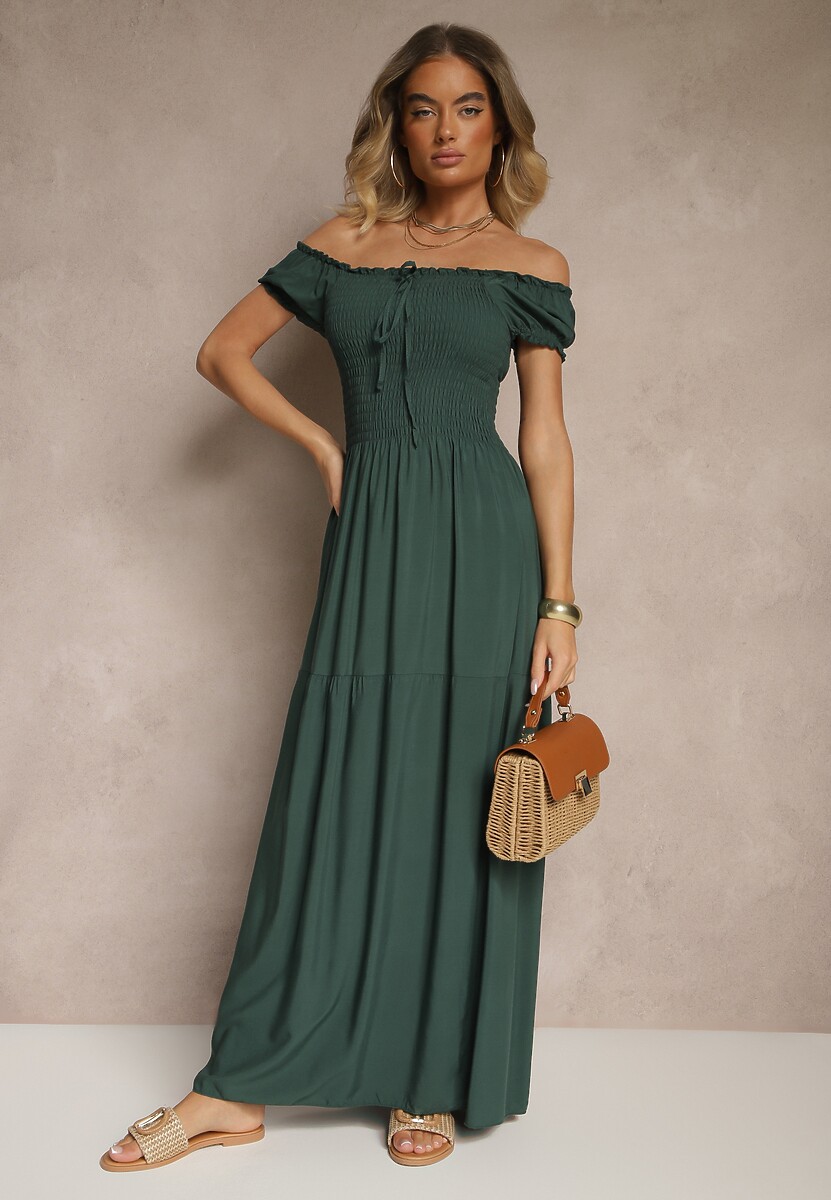 Rochie Jenalena Verde închis 2