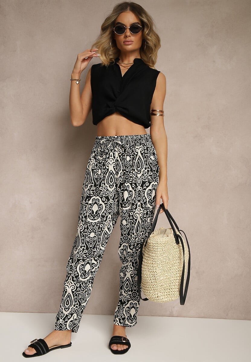 Pantaloni Jenavitha Negri 2
