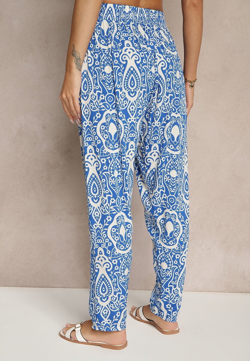 Pantaloni Jenavitha Albaștri 3