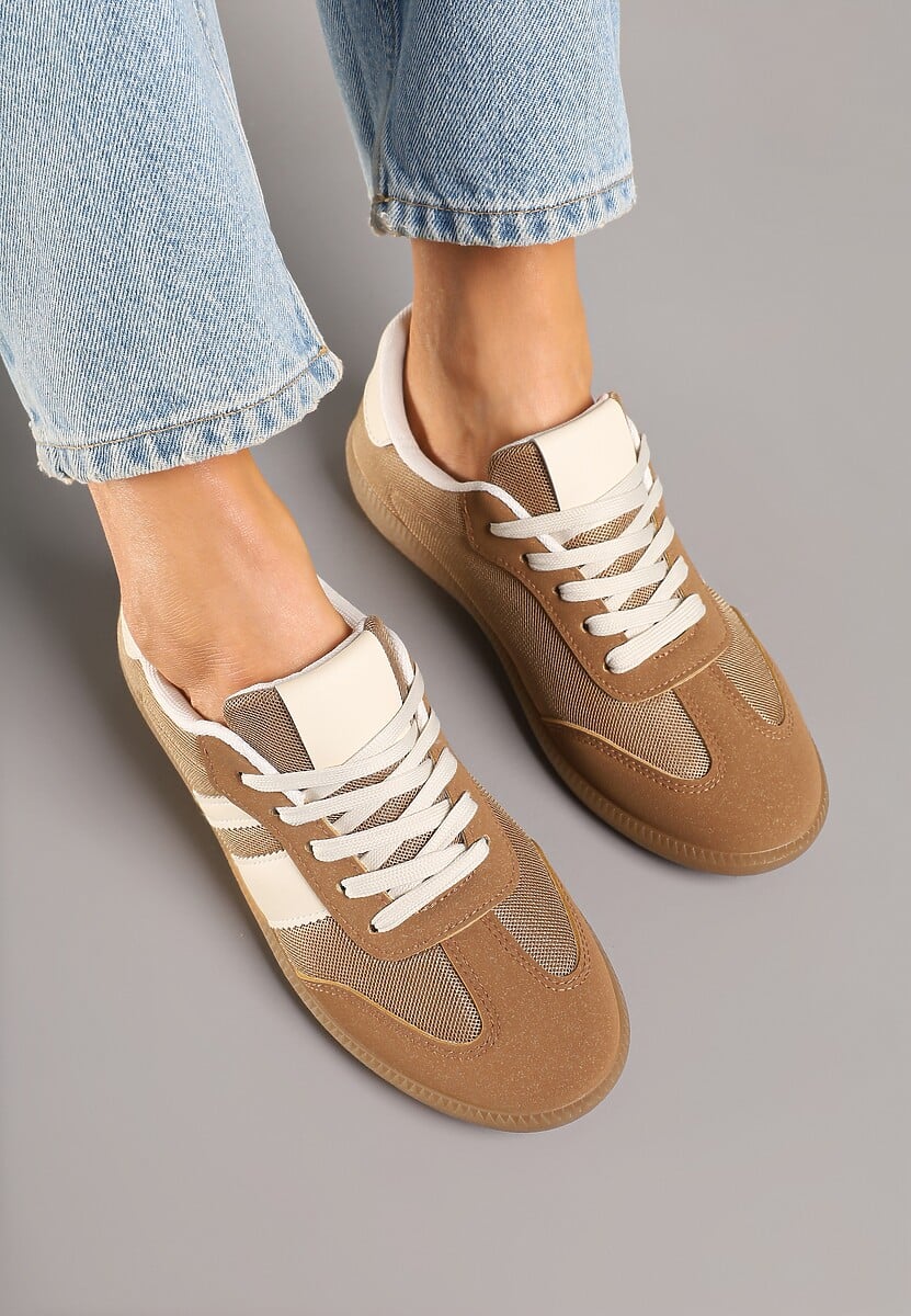 Sneakers Jenaniela Bej închis 3