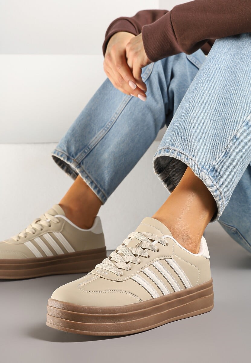 Sneakers Bej închis 1