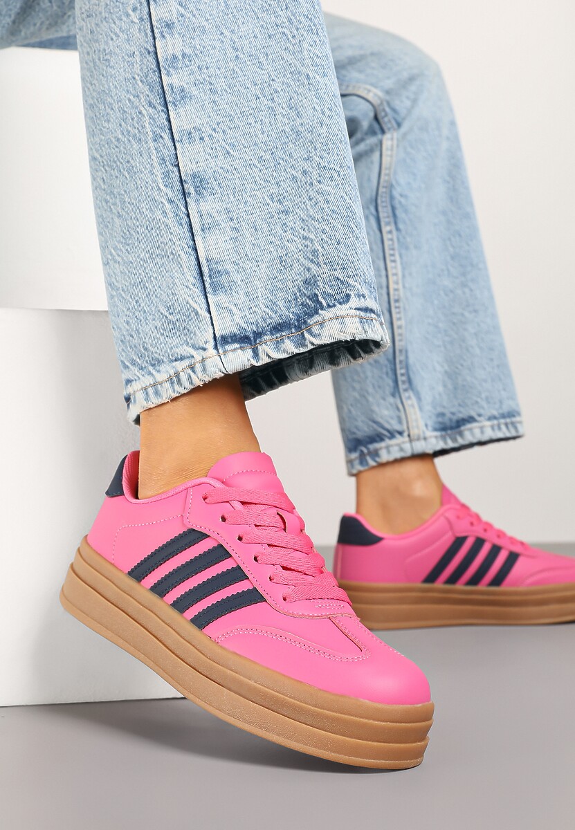 Sneakers Roz cu albastru 1