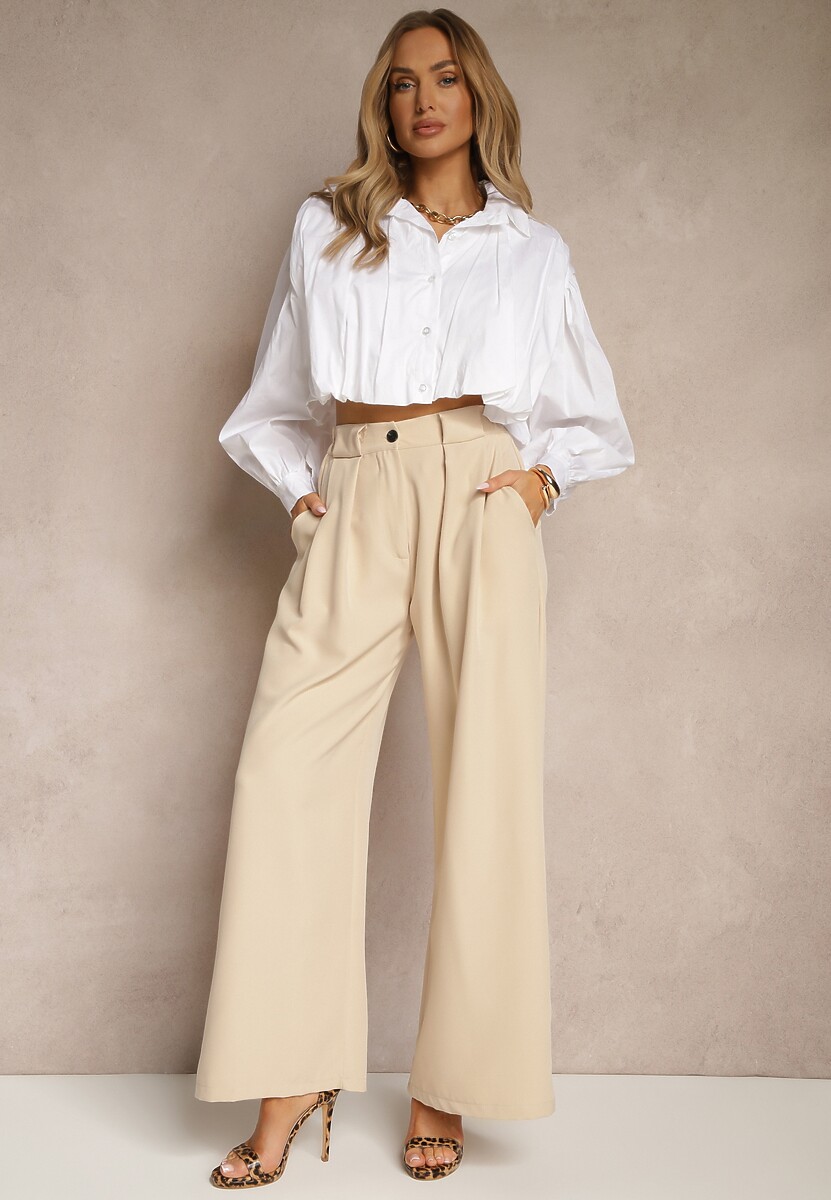 Pantaloni Uliadorea Bej 2