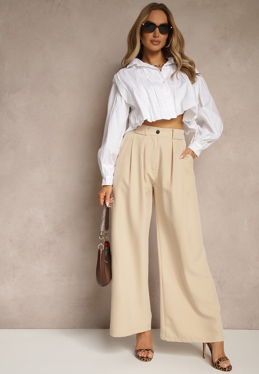Pantaloni Uliadorea Bej 3