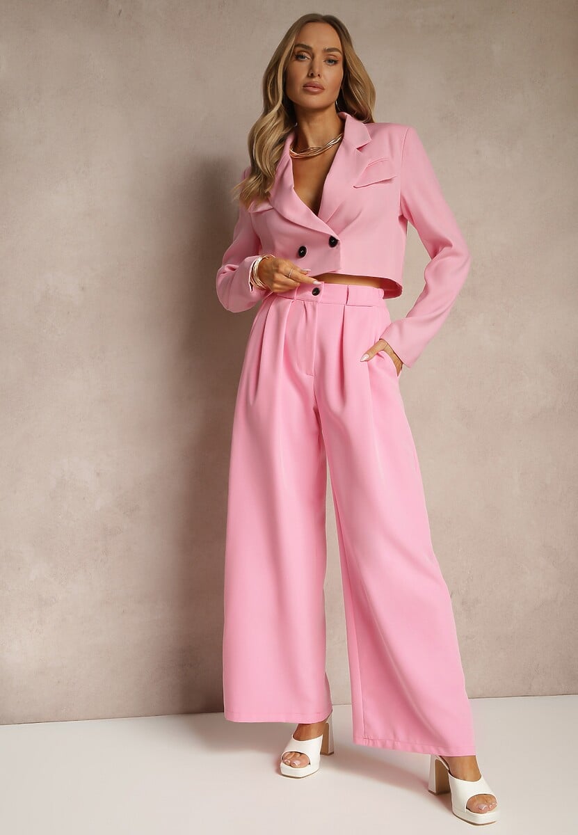 Pantaloni Uliadorea Roz 2