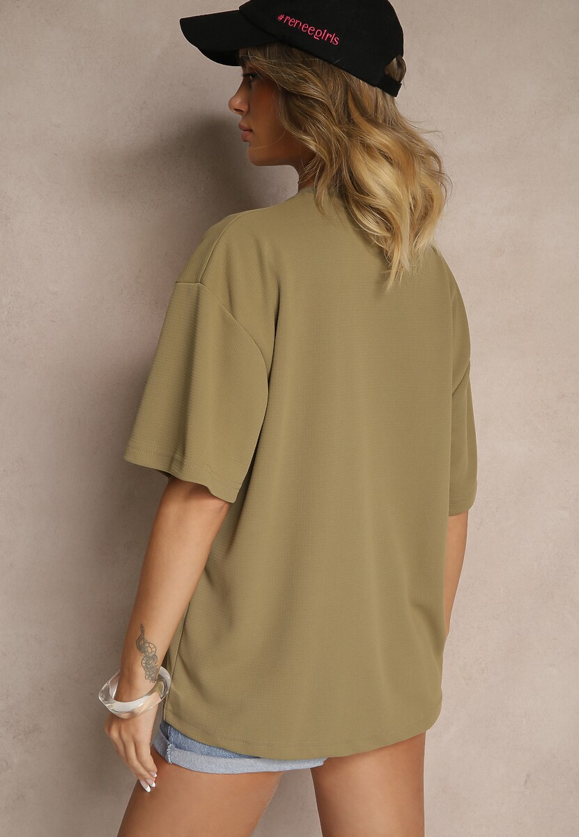 Tricou Palenitia Bej închis 3