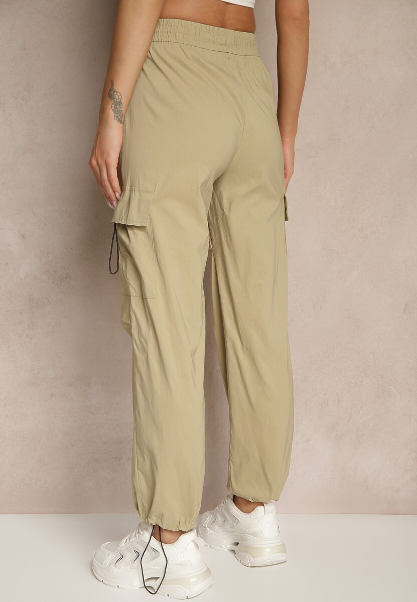Pantaloni Puvoria Bej deschis 3