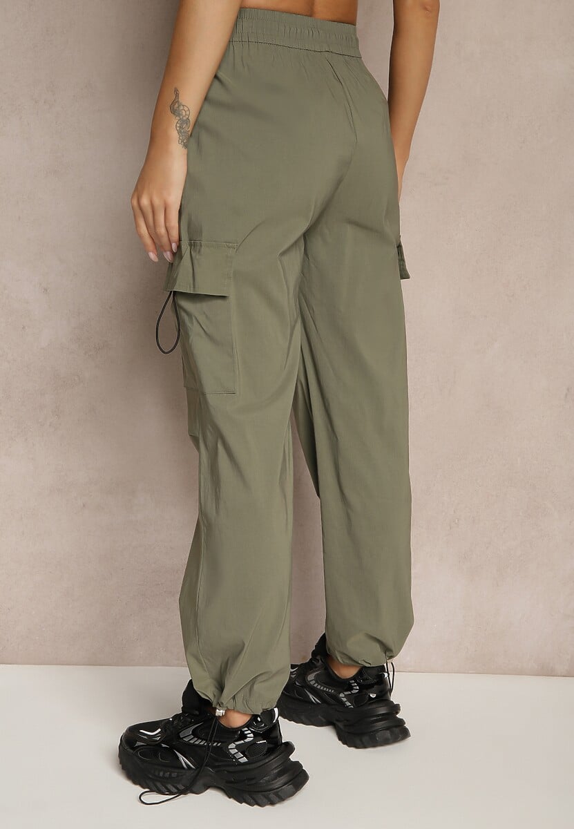 Pantaloni Puvoria Verde închis 3