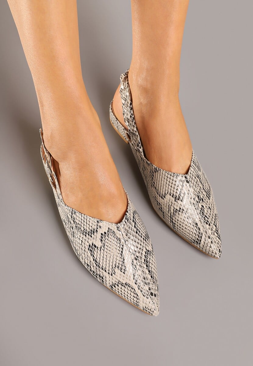 Sandale Jenadenna Print piele de șarpe 3