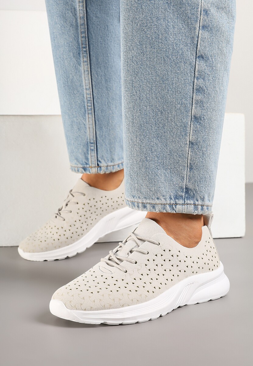 Sneakers Sareldi Gri deschis 2