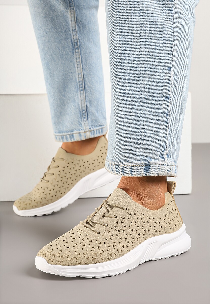 Sneakers Sareldi Bej închis 1