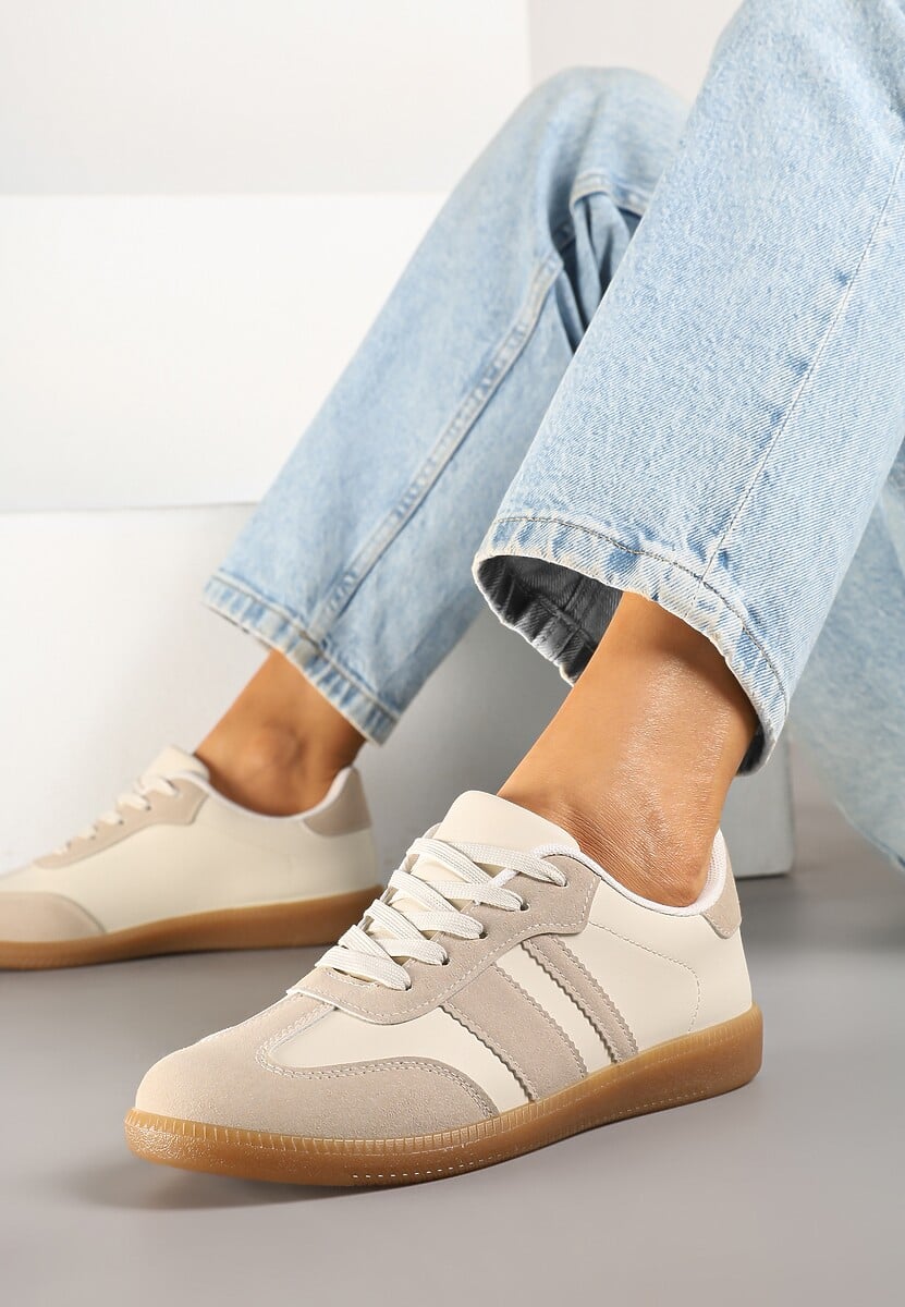 Sneakers Bej închis 2