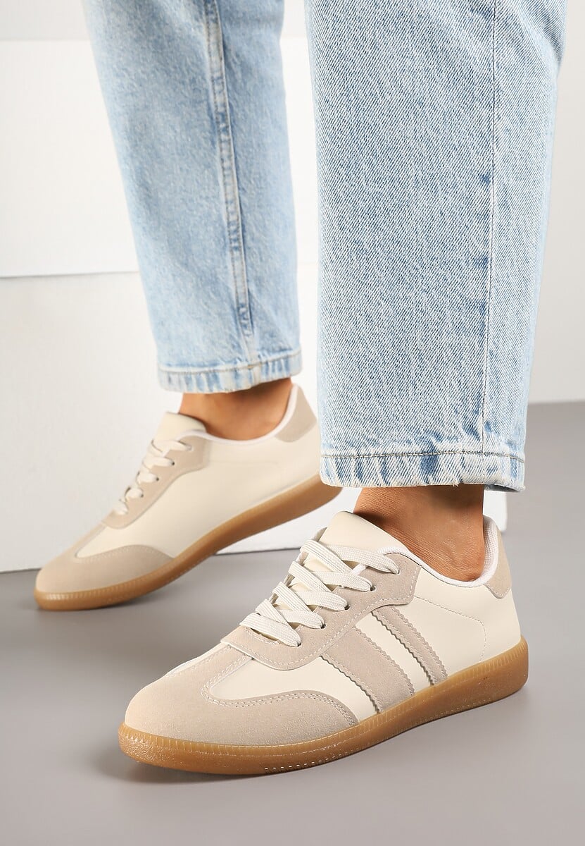 Sneakers Bej închis 3