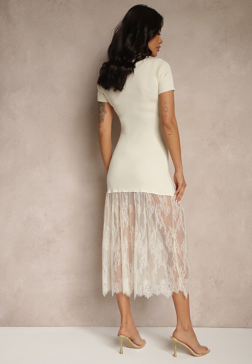 Rochie Lorzedi Bej 3