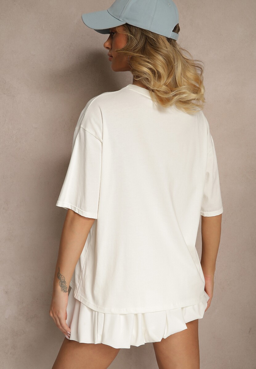 T-shirt Ranira Bej deschis 3