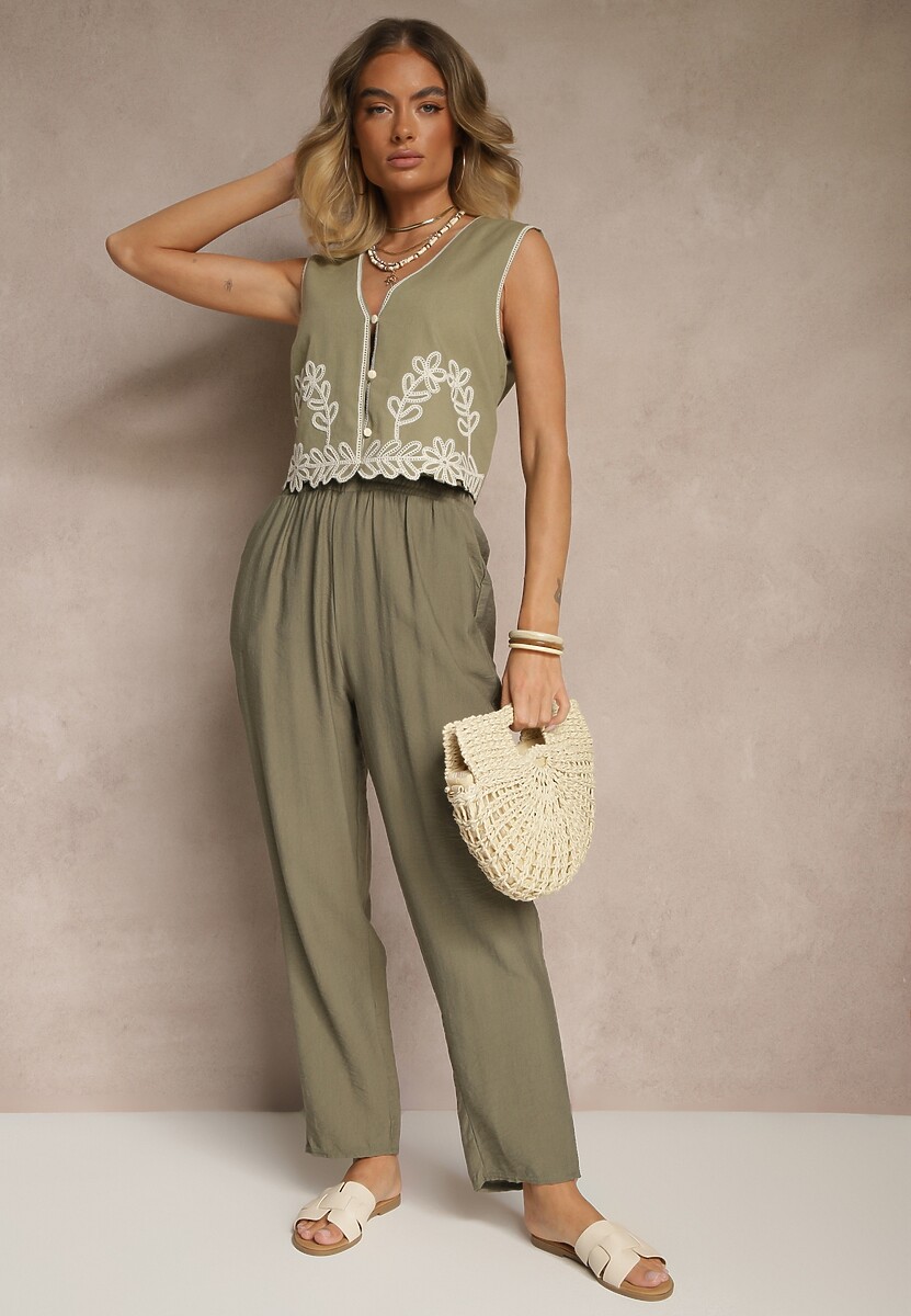 Pantaloni Verde închis 1
