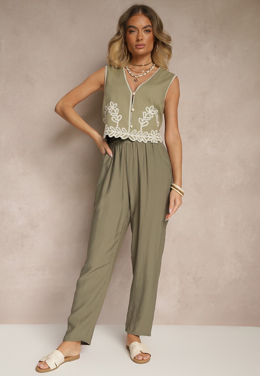 Pantaloni Verde închis 2