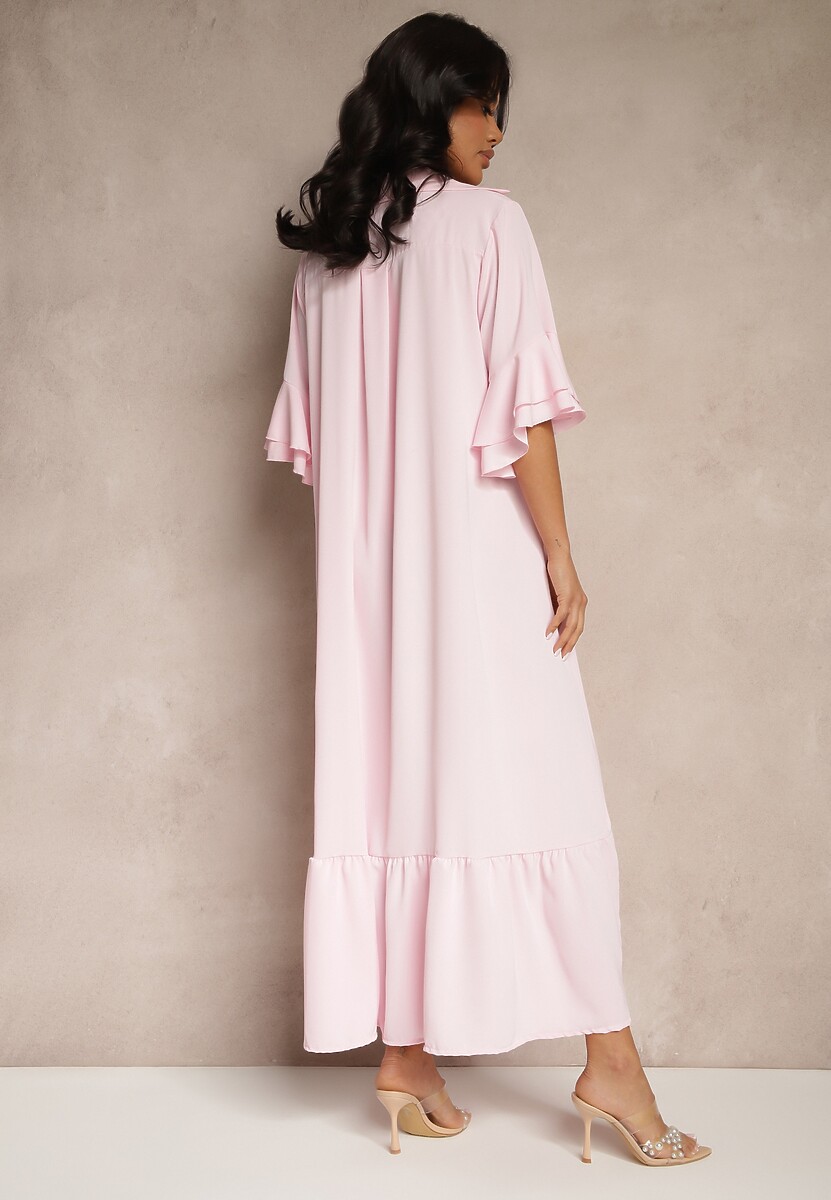 Rochie Ransara Roz 3
