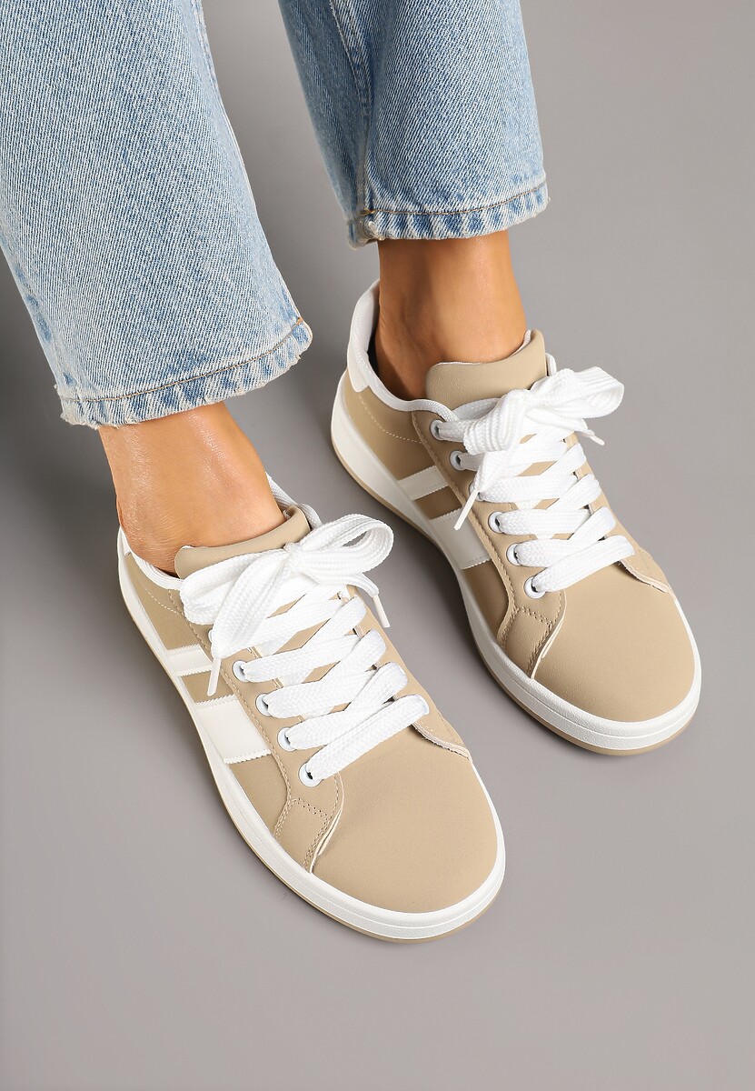 Sneakers Bej închis 3