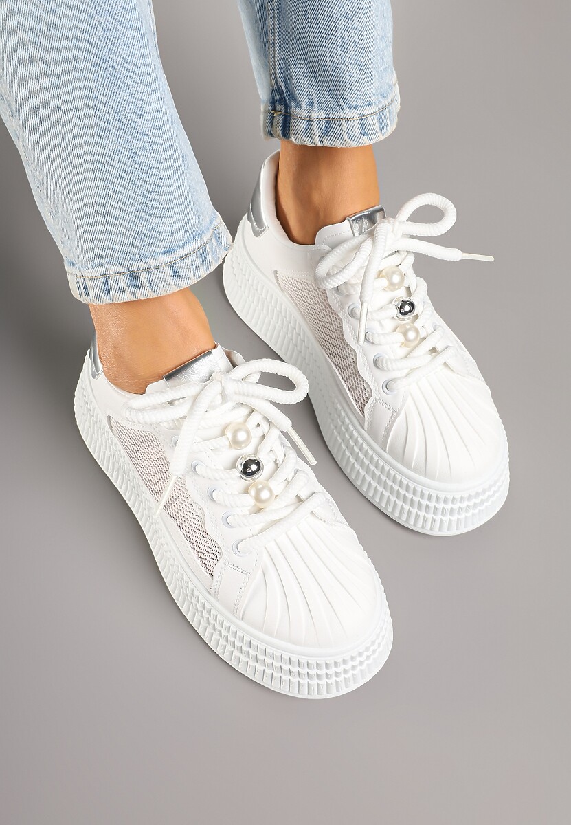 Sneakers Elazia Argintii 3