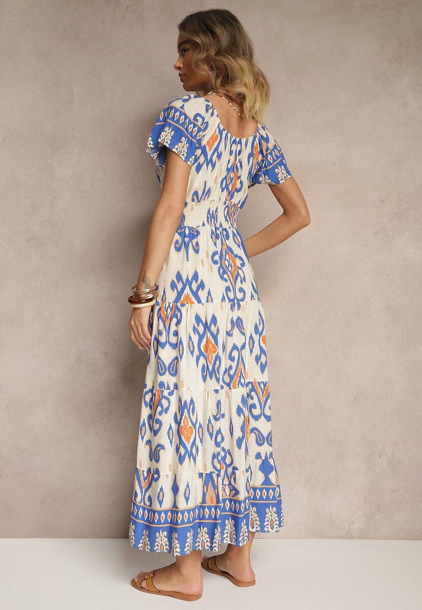Rochie Clevessa Albastră 3
