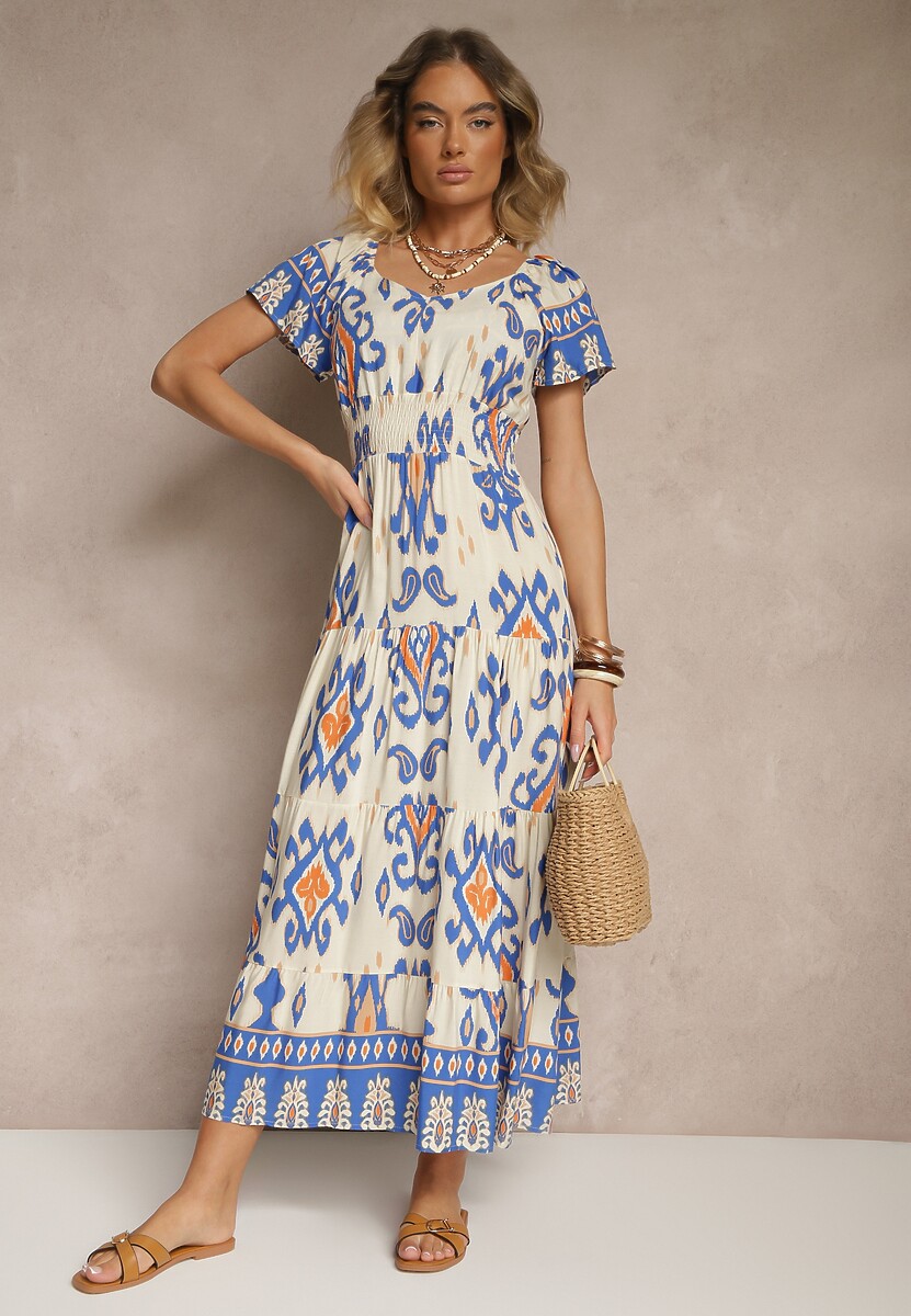 Rochie Clevessa Albastră 2