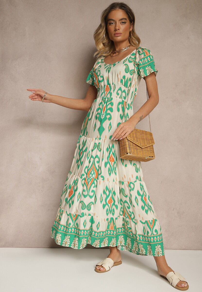 Rochie Clevessa Verde 2