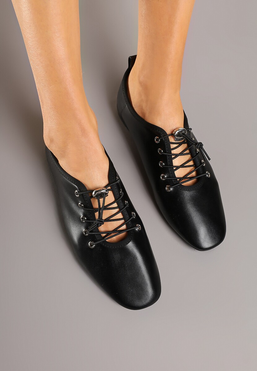 Pantofi casual Julirine Negri 3