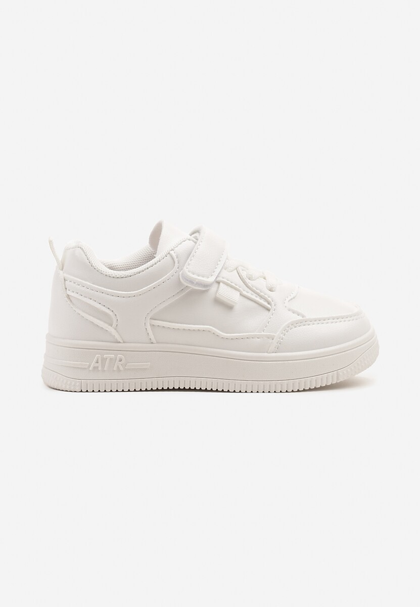 Białe Buty Sportowe Sneakersy Ozdobione Tłoczeniem Ellirisse 1