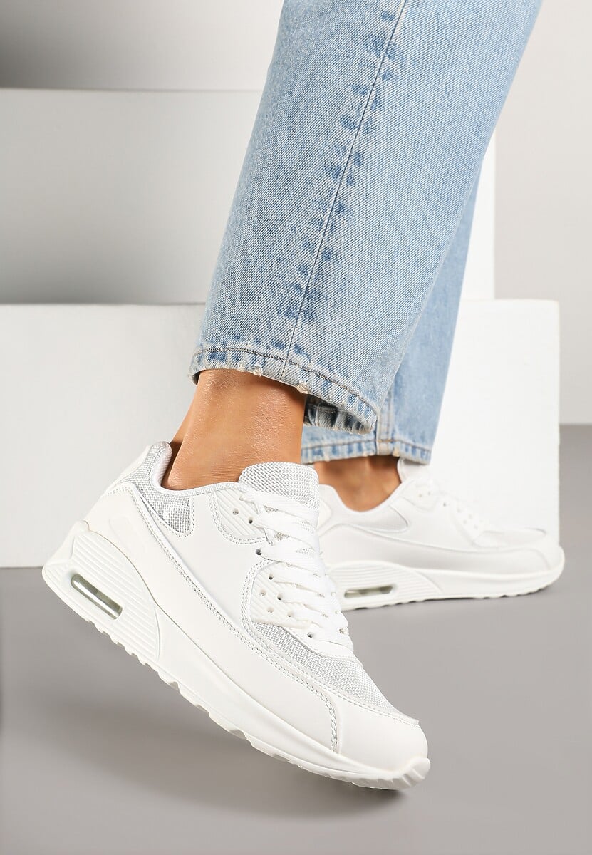 Białe Sneakersy z Systemem Air Divenea 1