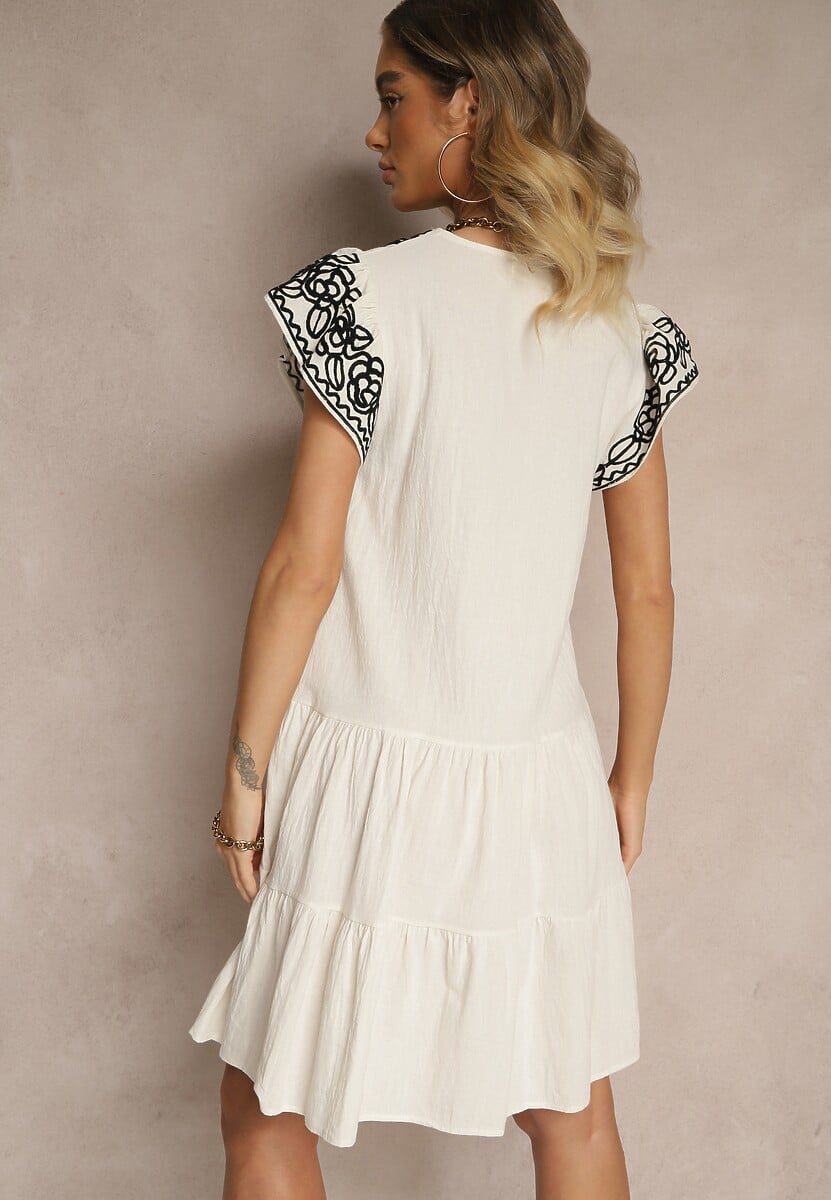 Rochie Eviriella Bej 3