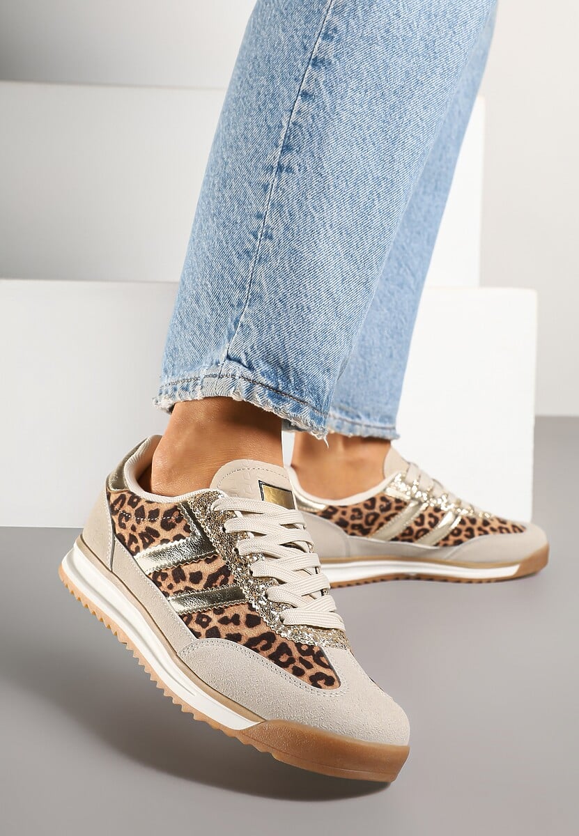 Sneakers Imprimeu leopard 1