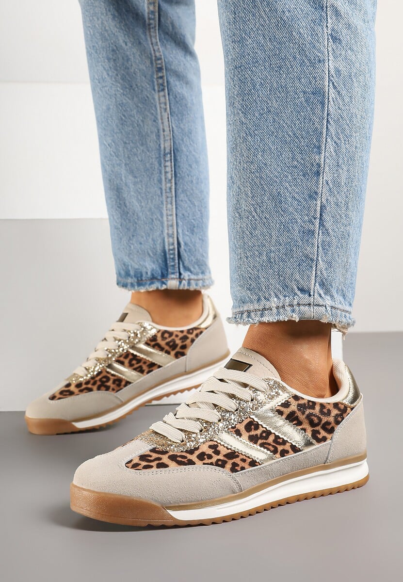 Sneakers Imprimeu leopard 2