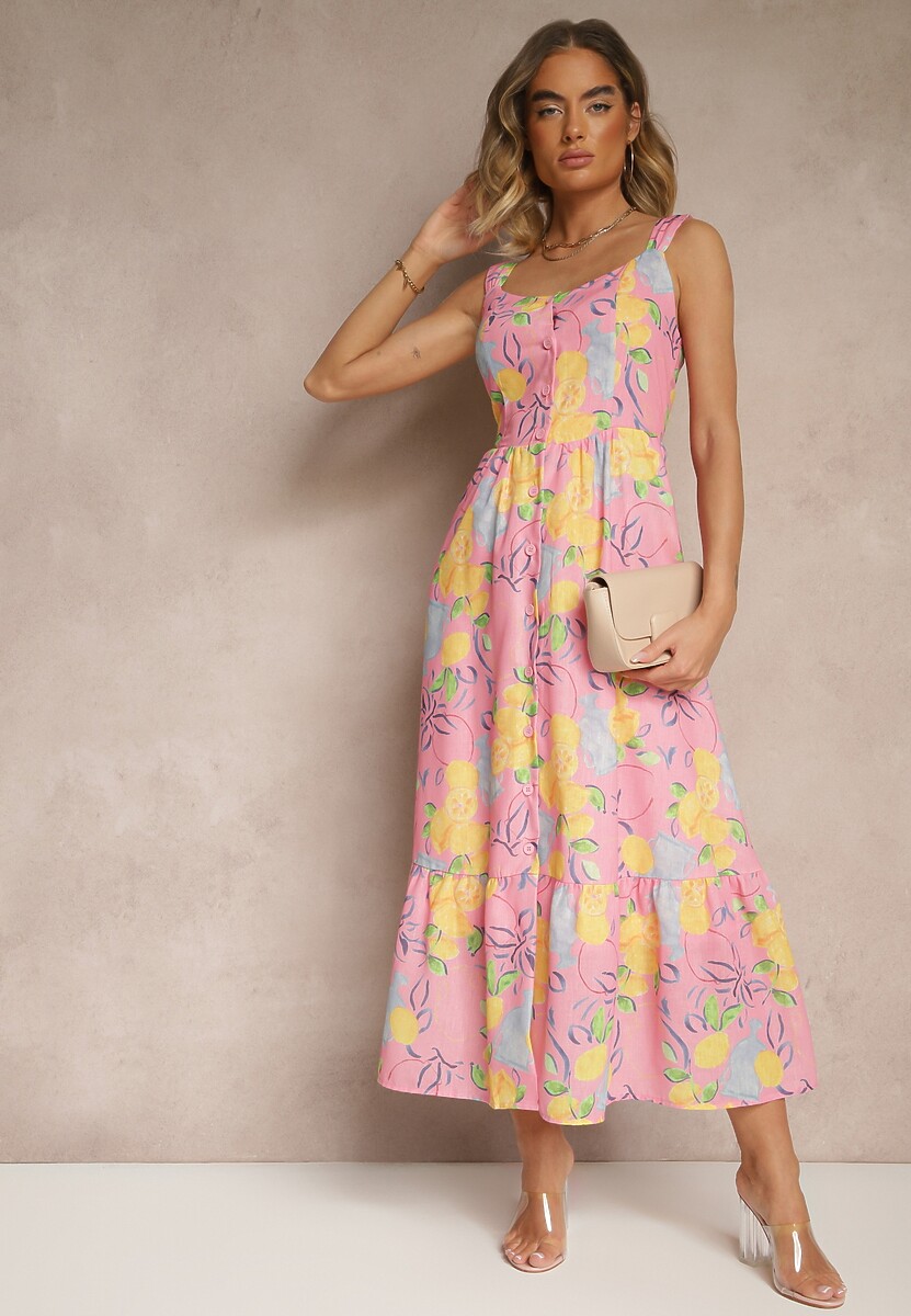 Rochie Lenvira Roz 2