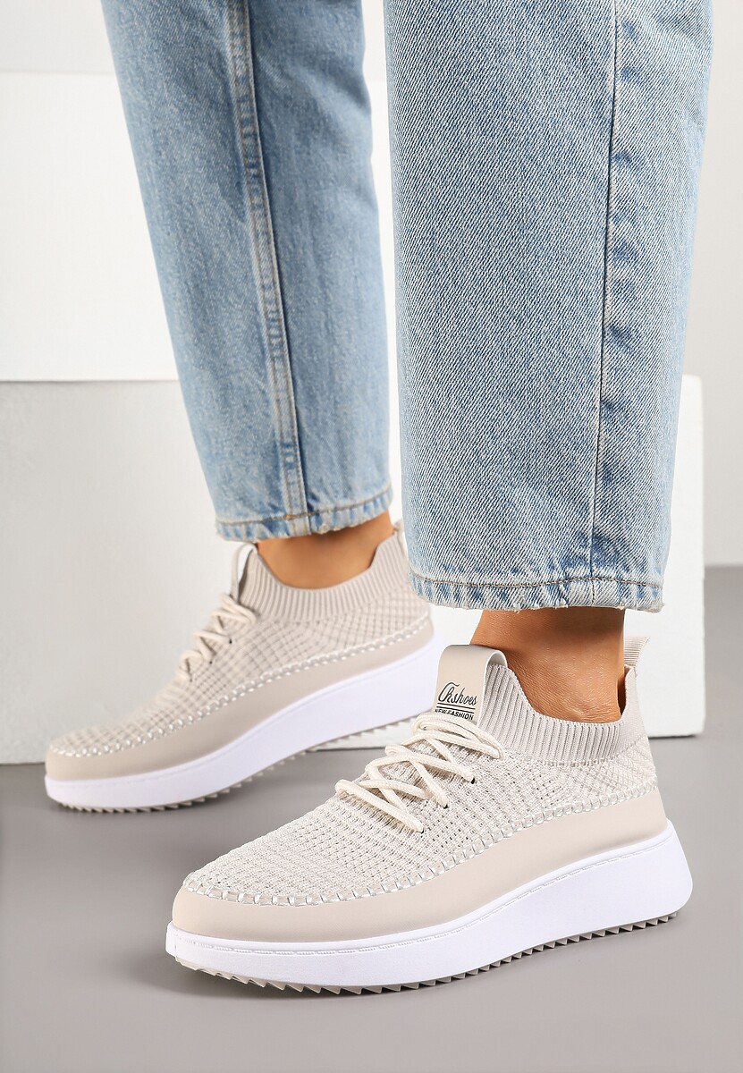 Sneakers Helazia Bej 2