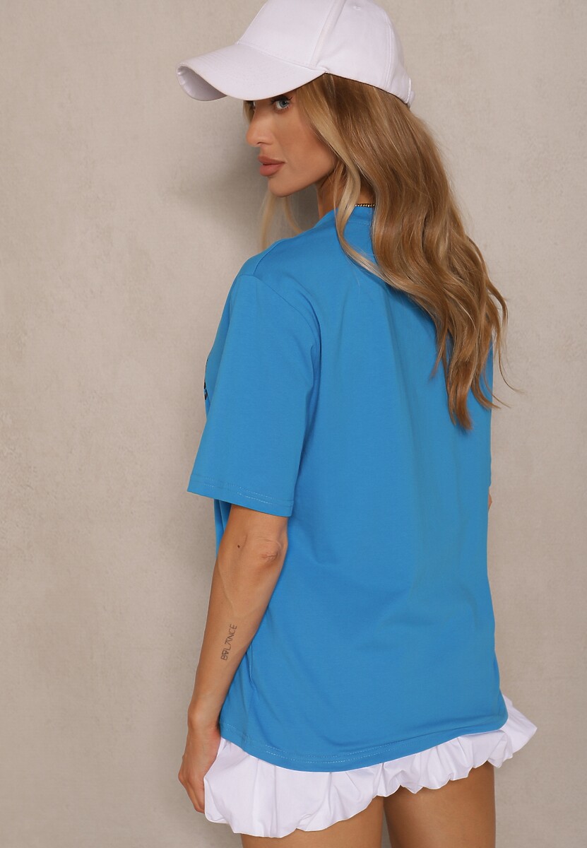 T-shirt Idelunea Albastru 3