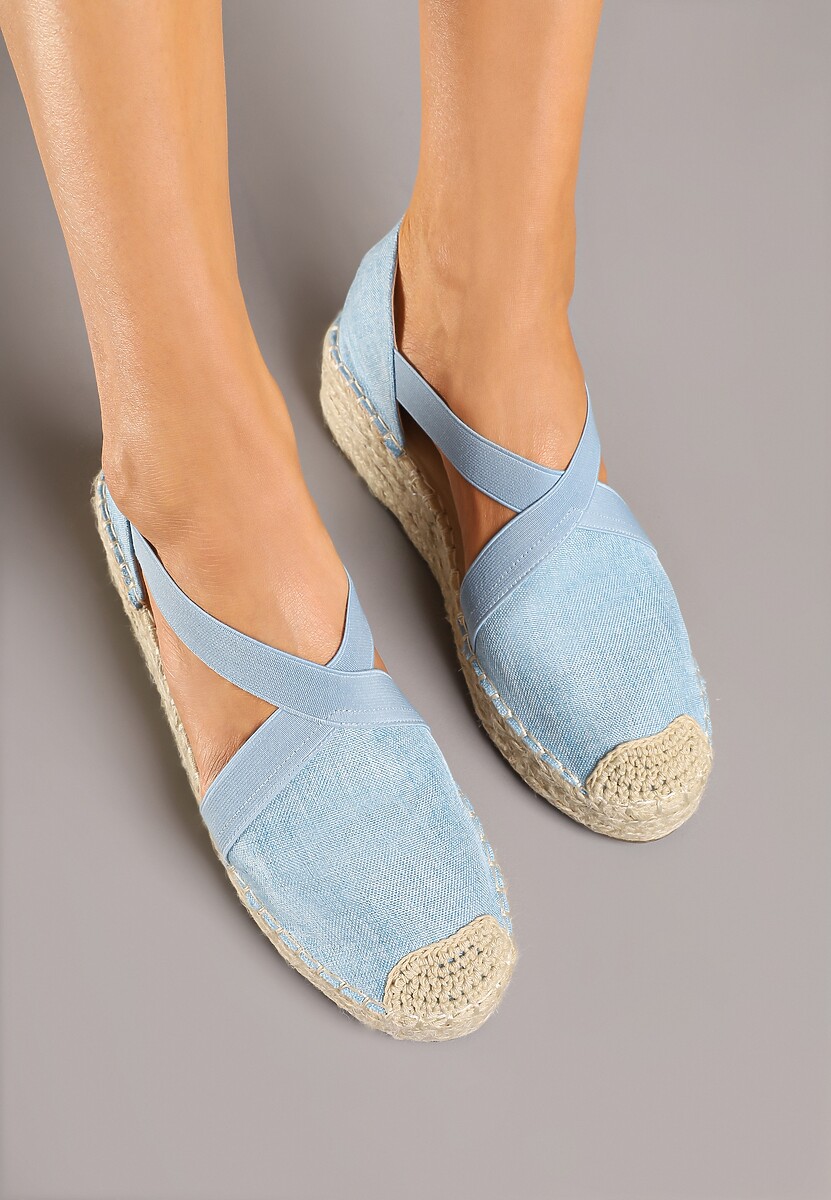 Niebieskie Espadryle w Stylu Boho Orrivine 3