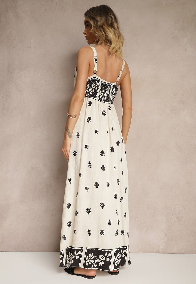 Rochie Lunessa Bej 3