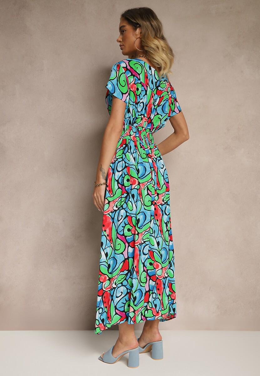 Rochie Emisienna Albastră 3