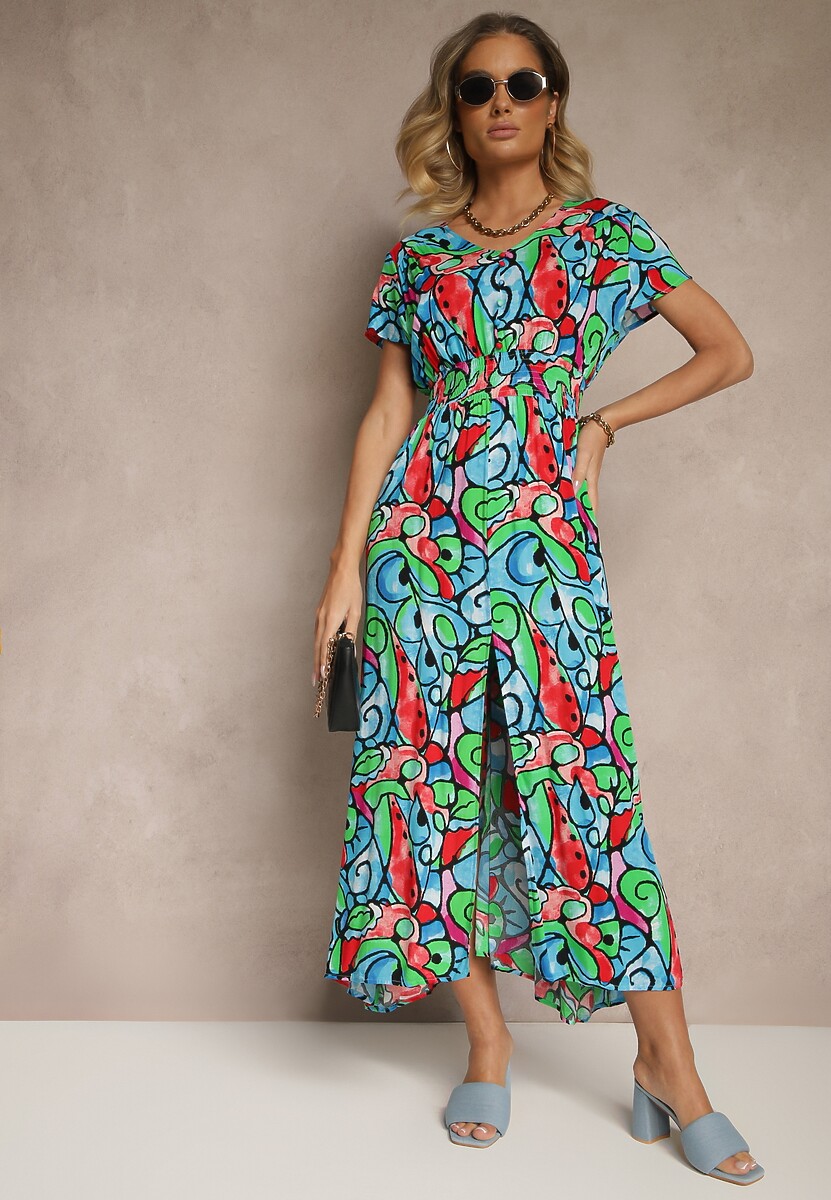 Rochie Emisienna Albastră 2