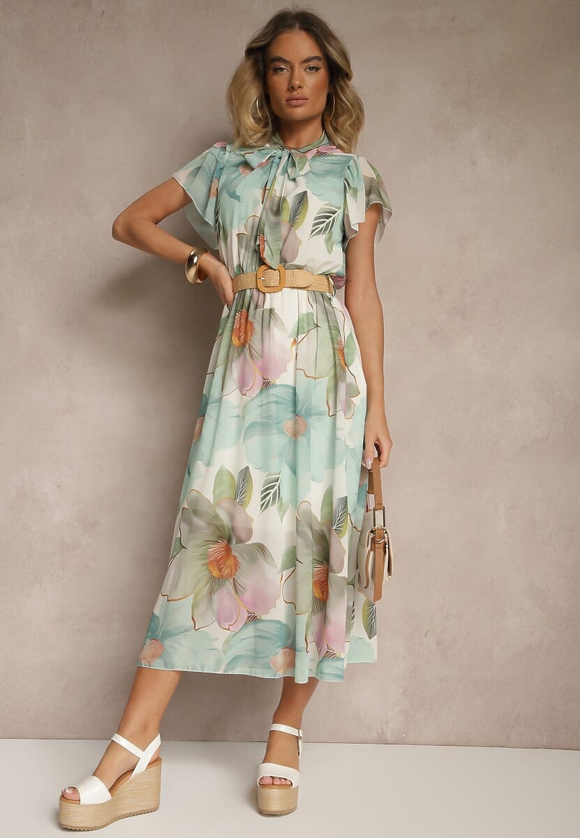 Rochie Sorisse Verde deschis 2