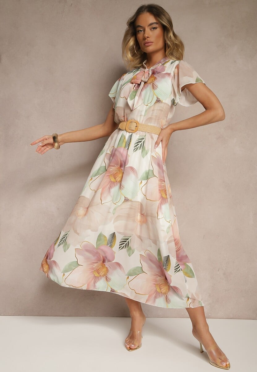 Rochie Sorisse Bej 1