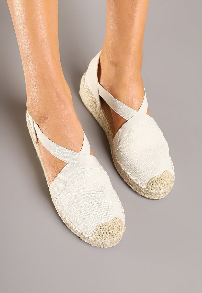 Beżowe Espadryle w Stylu Boho Orrivine 3