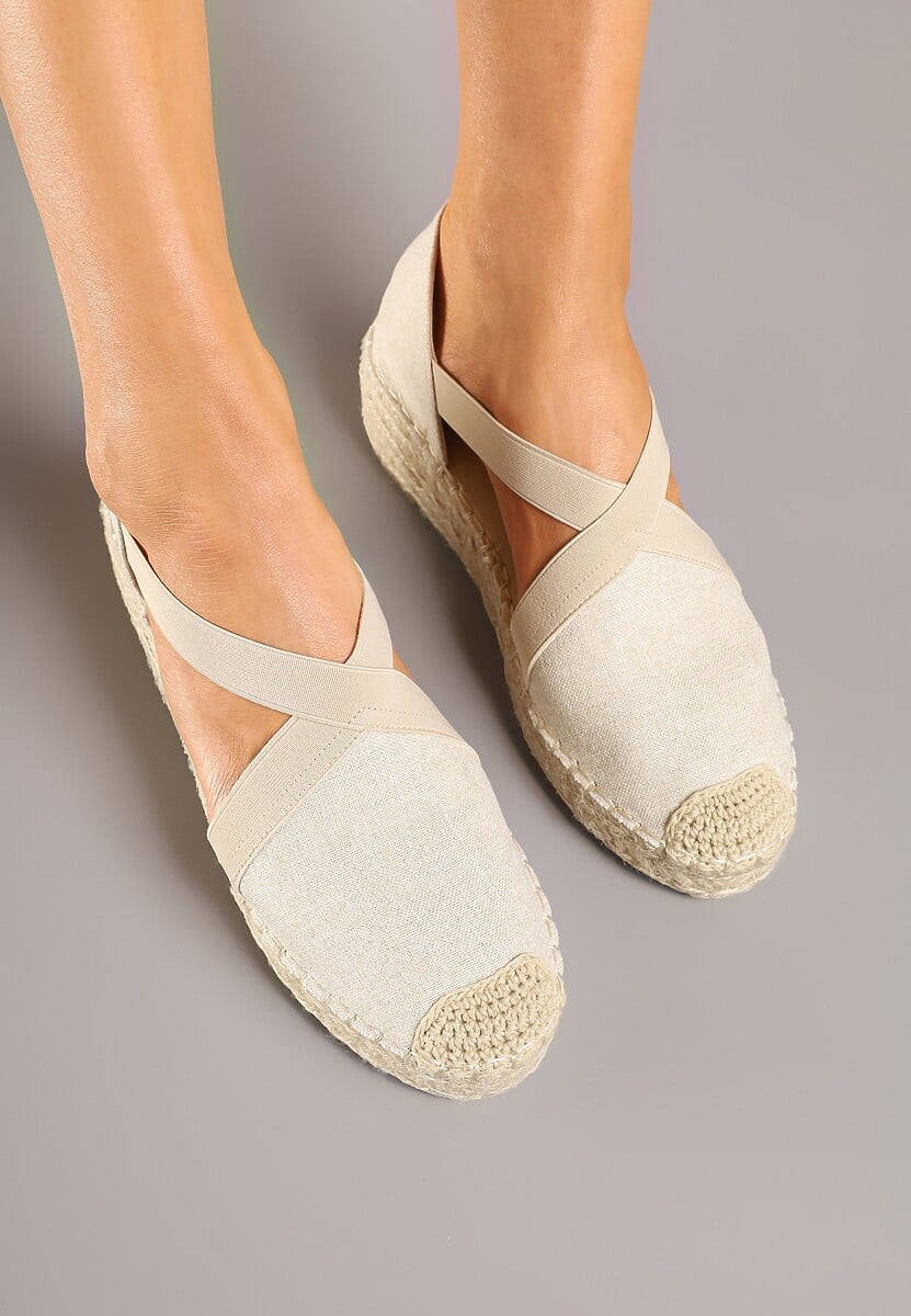 Espadrile Orrivine Bej închis 3